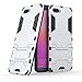 Honor View 10 Armor Case 2 in 1 Hybrid Heavy Duty Armor Hard Back Case Cover with kickstand for HUAWEI Honor V10 / Honor V10 5.99 Inch (Silver)) RS.389.00