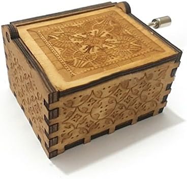 Personalizable Music Box,Hand cranked Music Perfect Gift