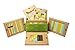 Tegu Classroom Magnetic Wooden Block Set (130-Piece, Tints)