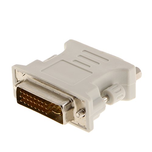 Gazechimp DVI Adapter (DVI To VGA ), 24 + 5 Pins DVI-I , Konverter für Hdtv - 4