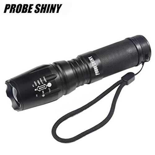 Holeider Taschenlampe XML T6 LED X800 Zoomable Lampe +26650 Batterie + Ladegerät + Fall - 3