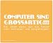 Produktbild Maus-Pad "Computer sind großartig"