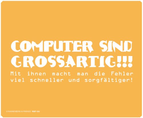 Preisvergleich Produktbild Maus-Pad "Computer sind großartig"