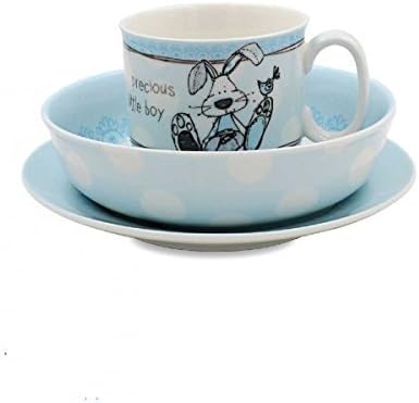 Feeding set Little Miracles Blue Gift Set Mug/Bowl/Plate Children's Set Boxed