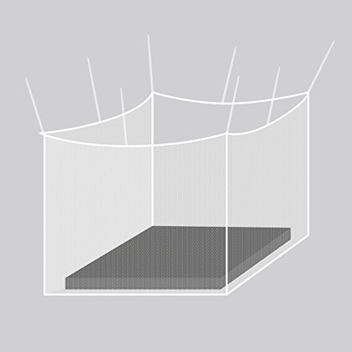 Gardigo Moskitonetz, Mückennetz | Insektenschutz, 200 x 220 x 200 cm, Quadratisch | Schutz vor Mücken, Fliegen | Geeignet für Einzel- und Doppelbett