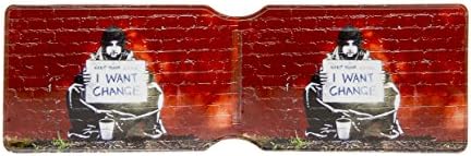 Banksy Keep Your Coins I Want Change Oyster Travel Card Holder