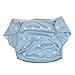 EOZY 1pc Reusable Washable Baby Infant Toddler Soft Cloth Diaper Nappy Covers Adjustable Babies Newborn Weighing 3-13kg Pale Blue