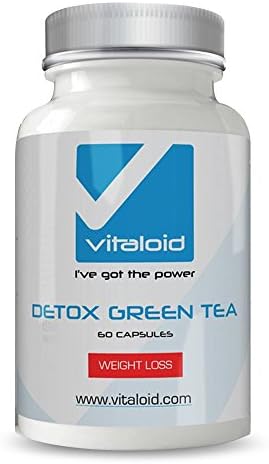 Green Tea Detox vitaloid – 60 Capsules – Food Supplement Detox Slimming Green Tea in Capsules. With Green Tea Extract. Powerful Antioxidant that enhances Proportion of Good On The Bad Cholesterol. The Green Tea Detox is useful as Support for Slimming and Lose Weight, increasing the metabolism and induciendo Rate termogénesis. The Capsules Green Tea Detox Help The Cleaning of your body Quickly and effectively. Pills Detox Ideal for Start The Plan Detox and Slimming.