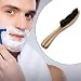 Produktbild Kingus Grooming Bart Pinsel Medium Lange Bart Kamm Bambus Holzgriff Tragbare Reinigungsbürste Perfekt für Männer