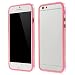 Produktbild iPhone 6 Plus 6s Plus (5.5 inch) Silicon Bumper Transparent Pink by G4GADGET®