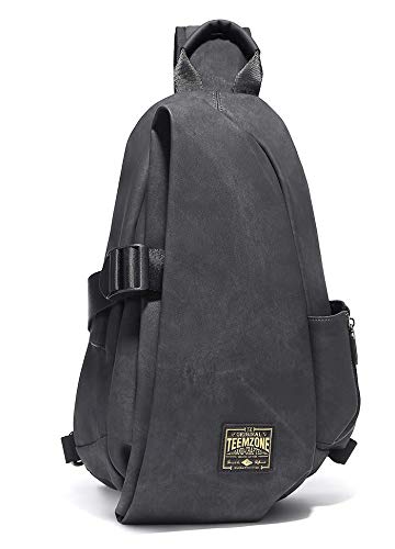 TEEMZONE - Borsa a tracolla da uomo, leggera, casual, per attività all'aperto, sport, viaggi, multiuso