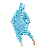 Casa Adult Unisex Cosplay Pyjama Tieroutfit Schlafanzug Tier Onesies Sleepsuit mit Kapuze Erwachsene Overall Halloween Kostüm Kigurumi Jumpsuit-Koala L - 