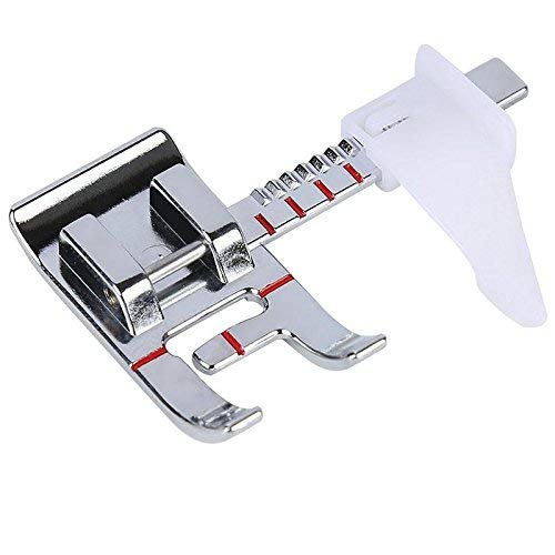 Honeysew Pied Guide réglable à clipser pour Brother, Singer, Husky, Babylock, Kenmore, Janome, Elna