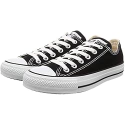Converse Chuck Taylor All Star Season Ox, Zapatillas de Tela Unisex Adulto, Negro, 38 EU