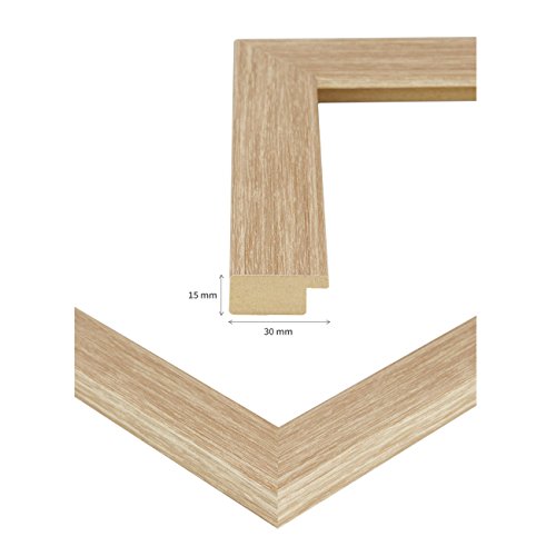 Bilderrahmen MONZA in SONOMA EICHE in 40 X 60 - 2