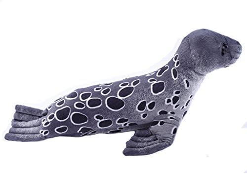 PeiGee 50CM Plush Seal Soft Stuffed Sea Animal Toy Children's Novelty Gift Grey