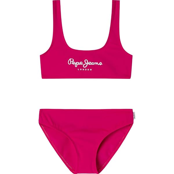 Maillot De Bain Roxy Happy Tropical - Bralette Fille 12-16 Ans | Tissu Recyclé Résistant Chlore