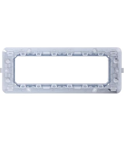 Support à 7 Modules, Pour Boîte 506, Pour Plaque à 7 Places