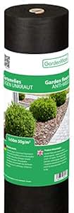 LA CUTE - Unkrautvlies Gartenvlies Unkrautvlies 160g/m&sup2; UV