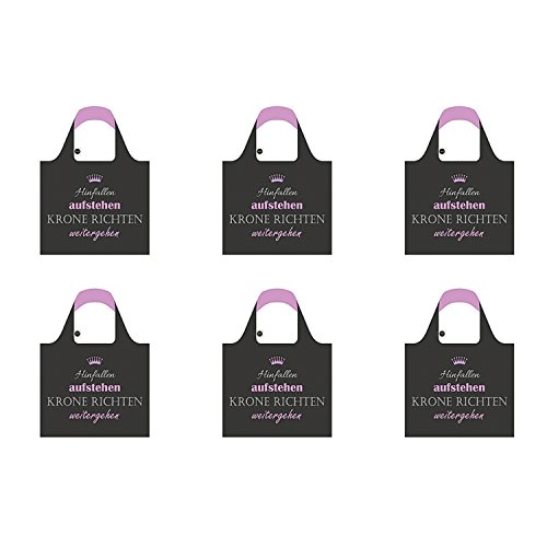 Any Bags 17148 - Bolsa con diseño de corona (6 unidades)