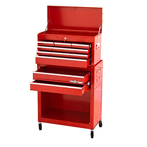 Werkzeugwagen zerlegbar Rollen Kommode Werkstatt xtb220 - 6