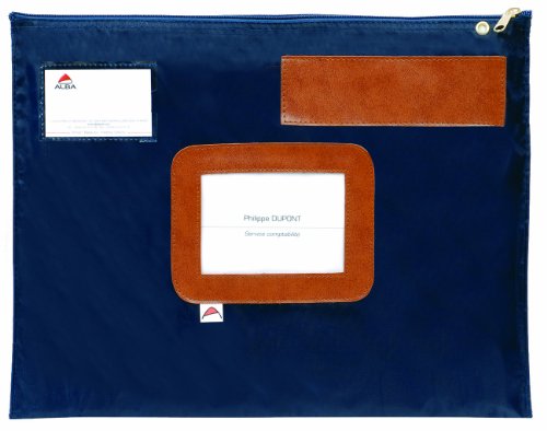 Preisvergleich Produktbild Alba Mehrweg-Versandtasche / POPLATB 42x32 cm blau wasserfestes Nylon