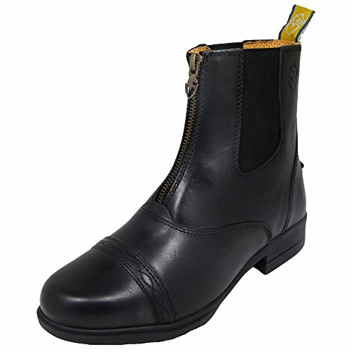 Shires Moretta Adults Rosetta Zip Paddock Boots - Black