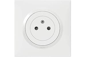 Legrand - Dooxie lot de 10 prises de courant surface avec terre blanc complet