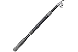 UTTASU Long Casting Range Fiberglass Telescopic Lure Rod, 1 82 1m, 5 6 Sections (1.8)