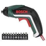 Portabrocas Magnético Bosch IXO - Basic Negro, Verde 215 RPM - Destornillador (3,6 V, Ión de Litio, 6 h, 300 g, 215 RPM, Batería)