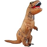Halloween Adult Inflatable T-rex Dinosaur Party Costume Funny Fancy Dress Fantastic Suit
