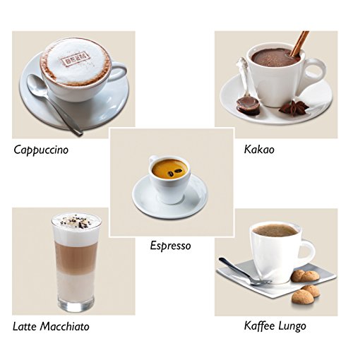BEEM i-Joy Café Ultimate 20 bar, Espresso-Siebträgermaschine mit 20 bar und integriertem Milchaufschäumer, chrom-schwarz - 11