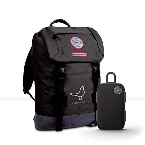 Zo-on H1641-BLACK Hengifoss Libratone Laptop-Rucksack 25 L schwarz - 3