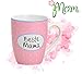 Produktbild L+H Muttertag Beste Mama Tasse aus hochwertigem Porzellan | 300 ml | Lieblingstasse Becher Geschenkidee | ideal geeignet als Geschenk für den Muttertag oder Geburtstag | für Kaffee Tee Heißgetränk
