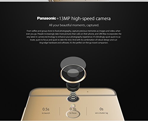 UMI Max 4G Phablet - Android 6.0 smartphone 5.5 inch Corning Gorilla Glass 3 Helio P10 Octa Core 2.0GHz 3GB RAM… - Image 7