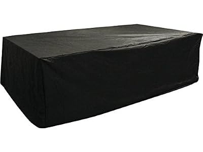 Habitat et Jardin - Housse de Protection - Salon de Jardin Repas Cordoba XL - Noir
