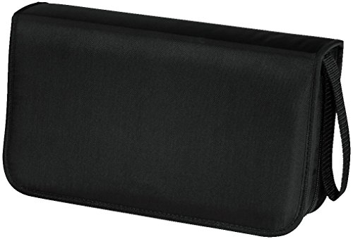 Hama CD Tasche für 80 CDs/DVDs/Blu-rays, Mappe zur Aufbewahrung, schwarz - 2