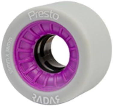 RADAR Presto 59mm Quad derby wheels 97A (4pk) Purple