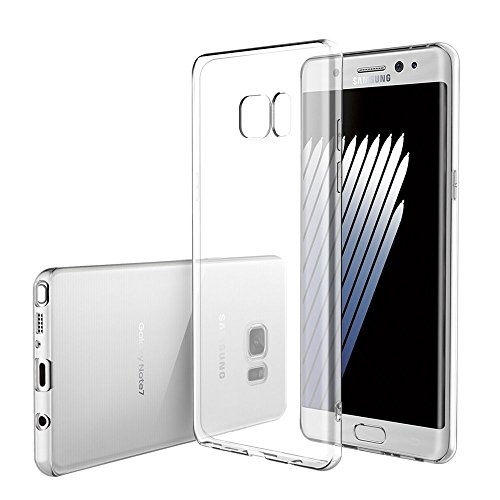 LONVIPI® Galaxy Note 7 Funda Transparente Silicona TPU Funda Cover Case Carcasa Pulgadas Android Smartphone
