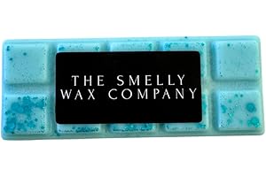 The Smelly Wax Company Unstoppables Fresh Strong Scented Laundry Type Wax Melt Snapbar Clamshell Handmade in UK Vegan Friendly Natural Wax