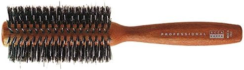 Acca Kappa Professional Nylon Boar Bristle Hairbrush, Round 1 Ea