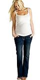 Indigo Maternity Jeans: Over the Bump, (Available in 3 leg lengths), SIZES 6 8 10 12 14 16 18 20 22 Pregnancy Denims