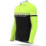 radtrikot langarm test Reflektierendes und Taschen-Design: 3 Rückentaschen bieten ausreichend Platz für wichtige Zahnräder. Wir kümmern uns um Ihre Sicherheit! Es gibt reflektierende Streifen auf der Rückseite, die nachts und in Umgebungen mit schwachem Licht gut sichtbar sind. Silikon-Greifer: Elastischer Saum mit Gel-Greifer, damit die Trikots fest angezogen sind und bewegen Sie sich beim Radfahren niemals