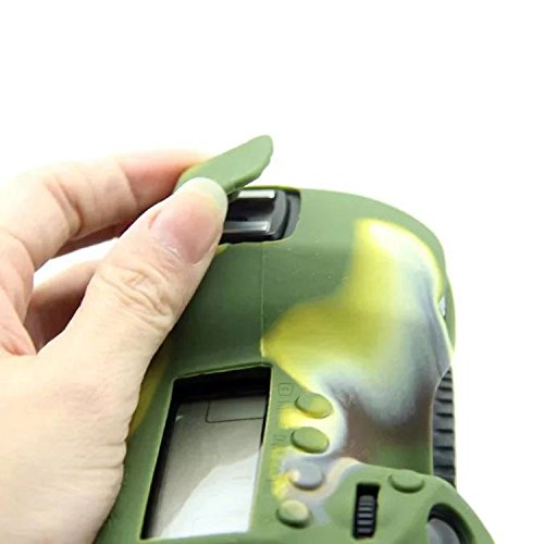 Crisant Case Cover For Canon EOS 5D Mark III Appareil Photo Num  rique Souple gel de TPU silicone Housse Protection coque   tui Pour Canon EOS 5D Mark III  Camouflage 