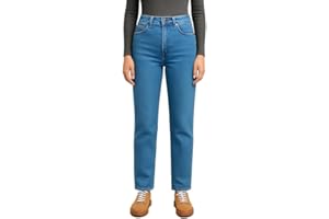 UC Ex High Street Brand Plus Size Jeans 14-28 Straight Leg Jeans Women, Stretchy Denim Comfortable Straight Leg Trousers for Women UK