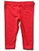 M&Co Baby Girls Plain Vibrant Full Length Elasticated Waist Soft Jersey Leggings Red 12/18 Mnth