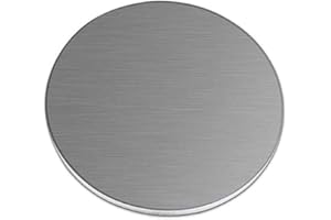 MHUI Disque Rond De Cercle De Feuille De Métaux D'épaisseur De Plaque d'acier Inoxydable 304 De 3mm, Diamètre: 150mm,Diameter: 150 mm