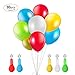 Produktbild TURATA LED Luftballon 30 Stück leuchtende Ballons mit 5 Farbige Licht Bunt schöne Ballons für Weihnachten Party Geburtstag Fasching Valentinstag