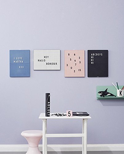 Design Letters – Message Board – Memo Board – A4 – grey – grau – Kunststoff - 4