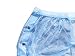 Haian Adult Incontinence Snap-on Plastic Pants (XLarge, Transparent Blue)